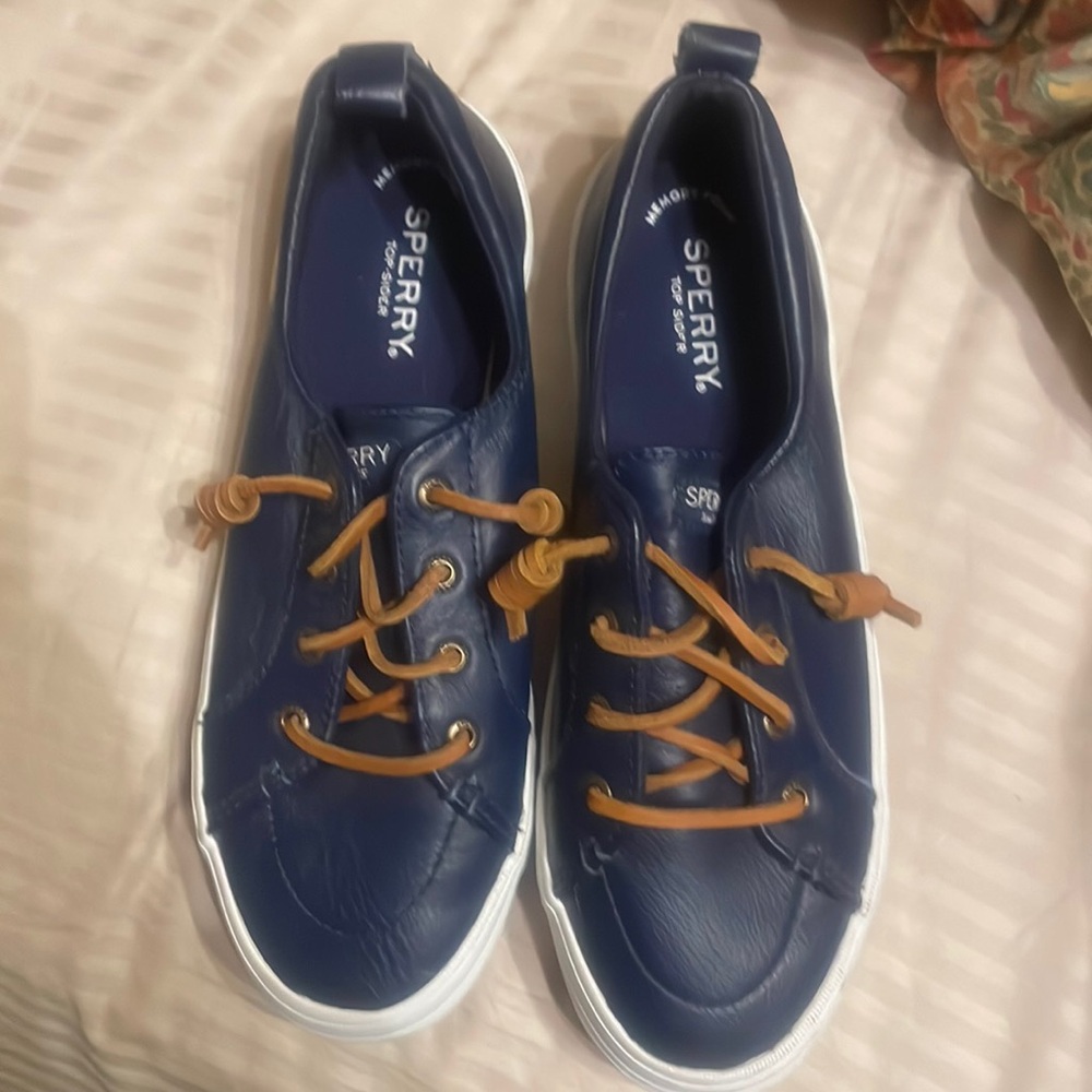 Sperry Navy sneakers size 9